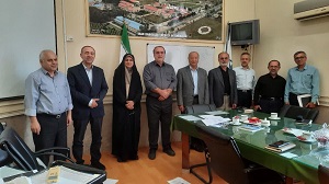 جلسه هم اندیشی رئیس دانشکده با روءسای سابق دانشکده شیمی